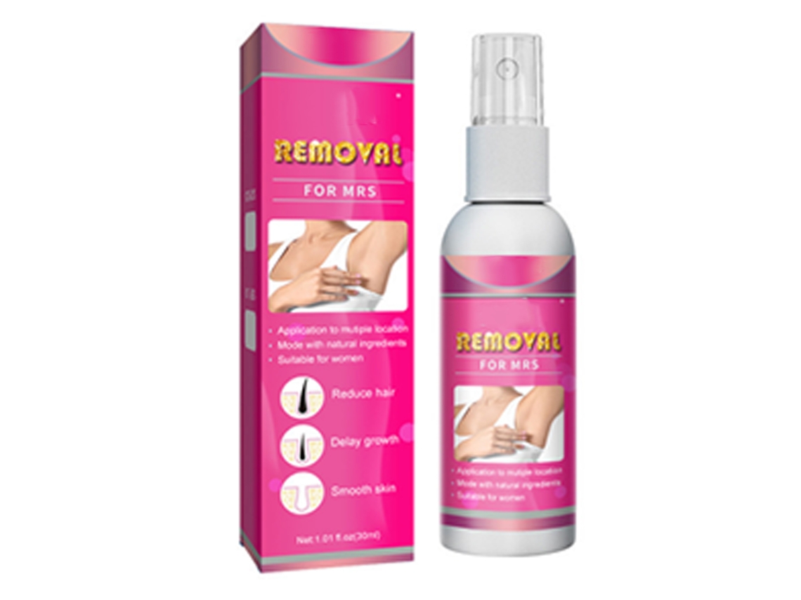 Spray Depilatorio 30ml Con Ingredientes Seguros Inhibidor De Crecimiento Pelo Suave Para Brazos Piernas Axilas Mujer