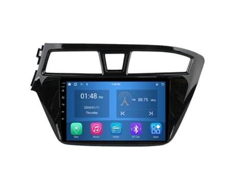 Autoradio 4GB RAM64GB ROM ROVERONE para Hyundai i20 2 II GB 2014 - 2018 CarPlay Android Coche Radio Bluetooth Navegación