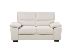 Sofá de 2 plazas BELIANI Vogar de Poliéster Beige 156x74x90