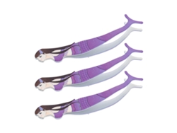 3 Piezas De Pinzas De Acero Inoxidable Para Extensiones De Pestañas