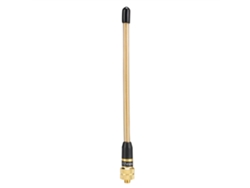 Antena De Resorte Flexible Para Conector Sma Hembra Vhf Chapada En Oro Para Radios Walkie-talkie Kenwood/baofeng/puxing/tyt