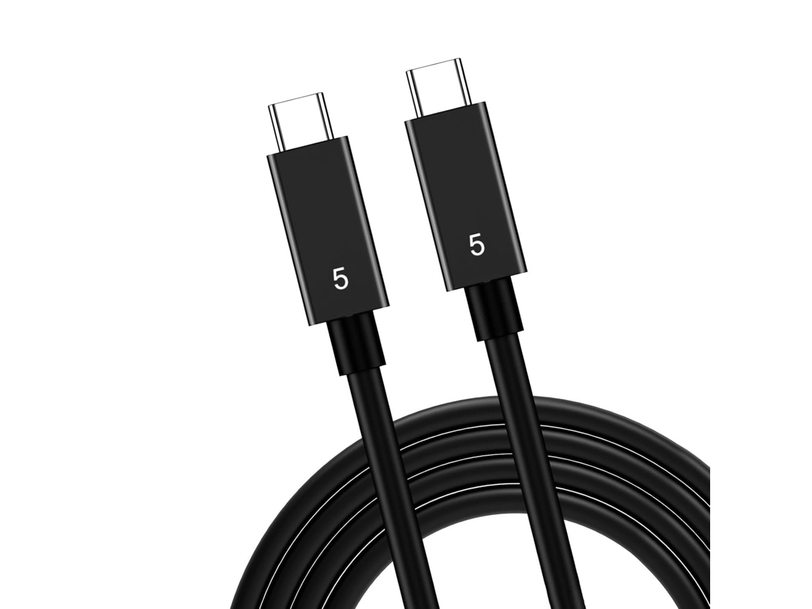 Cable Usb-c De 80 Gbps, Vídeo 16k/doble 8k, Pd240w, Carga Duradera, Diseño Flexible