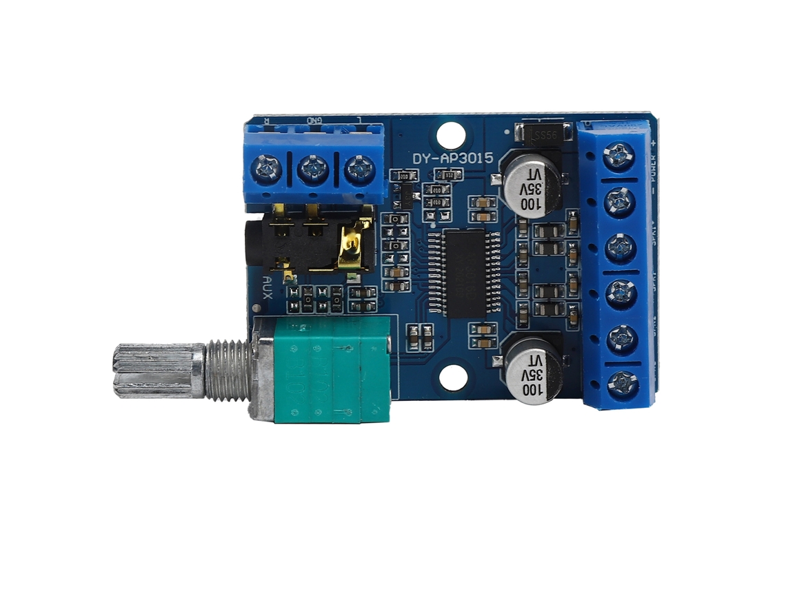 Módulo De Placa Amplificadora Digital Estéreo De 30 W X 2 Para Montaje Por Encargo (12 V/24 V) Dy-ap3015