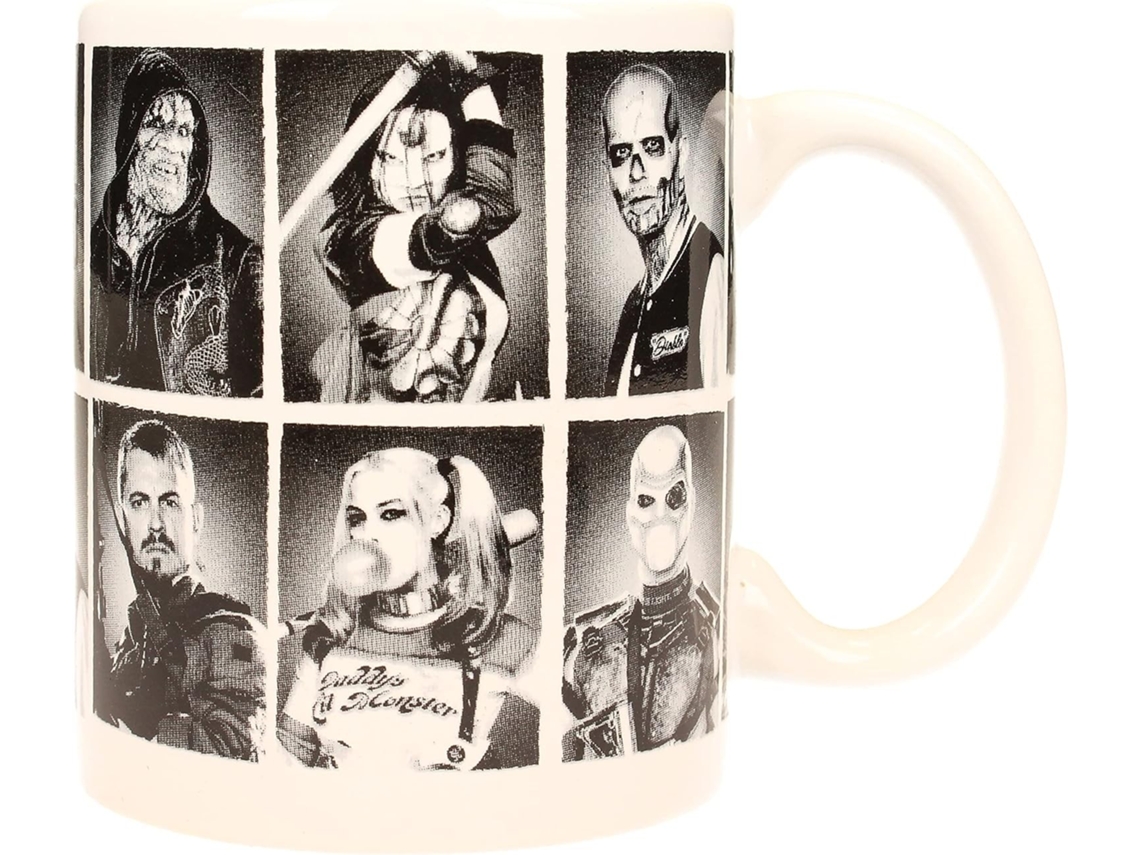 Taza Personajes DC Comics Escuadrón Suicida 320 ml