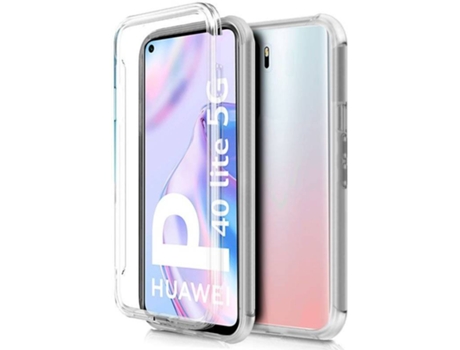 Funda para Huawei P40 Lite 5G COOL Silicona 3D Transparente