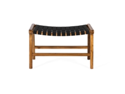 Banco de Madera Vantara, marca Mindi, 41 cm x 65 cm x 45 cm