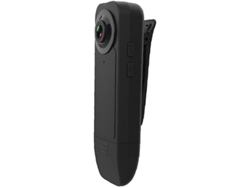 Mini cámara de video 1080P portátil, inalámbrica, con visión nocturna y detección de movimiento (negra)