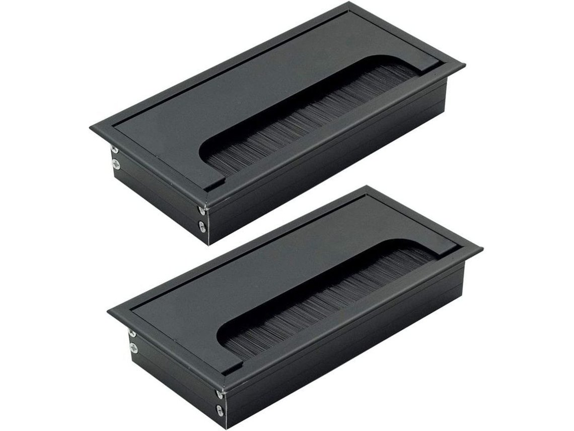 Tapón para cable rectangular de 160 mm