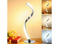 2026altiro-lámpara De Mesilla De Noche Led Regulable, 3 Niveles De Brillo Táctiles, Blanco Cálido/blanco Neutro/blanco