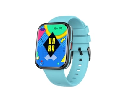 Dv03 Smartwatch Nfc Bluetooth Llamadas Ai Asistente De Voz Con Pantalla HD De 1 91'' Azul VEANXIN