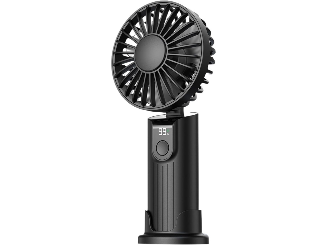 Ventilador 3 V 2400 Mah 5000 Mah Portátil Ajustable Recargable Recargable