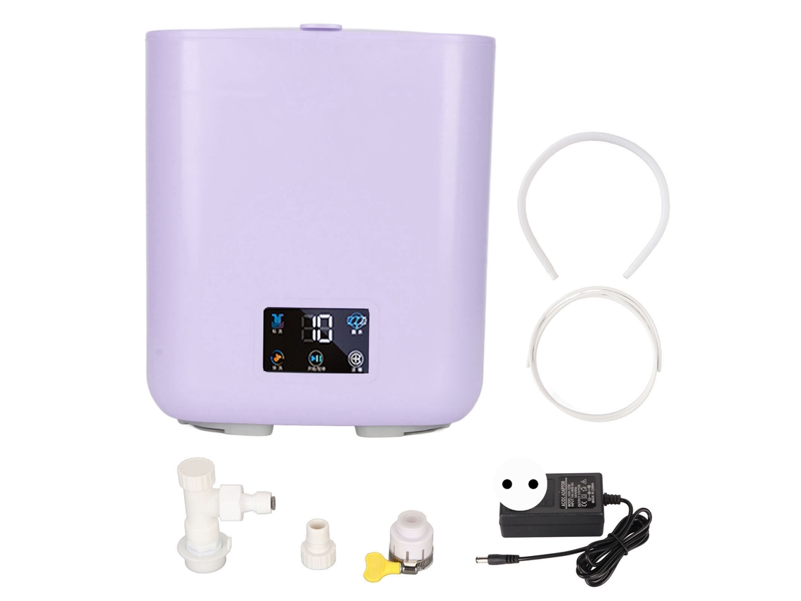 Lavadora pequeña totalmente automática de 7L, lavadora portátil de gran capacidad con centrifugadora para apartamentos compartidos F