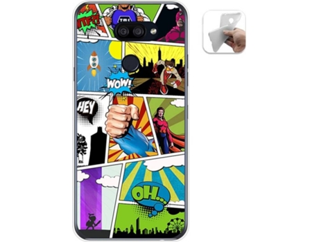 Carcasa Lg K40S TUMUNDOSMARTPHONE Comic Multicolor