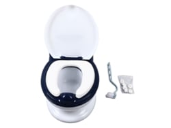 Vaso Sanitário Realista Para Crianças Com Coxim Removível E Urinário Ajustável Para Treinamento De Banheiro