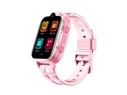 Smartwatch Rastreador Gps Infantil 4G Sos Hd Chamada com Vídeo Tela Sensível Ao Toque Ip67 À Prova D'Água Telefone K15 Rosa