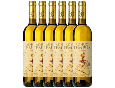Vino ADHUC TEMPUS Albariño Rías Baixas (0.75 L - 6 unidades)