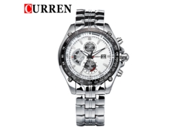 Elegante Reloj De Cuarzo Para Hombre De Acero Inoxidable