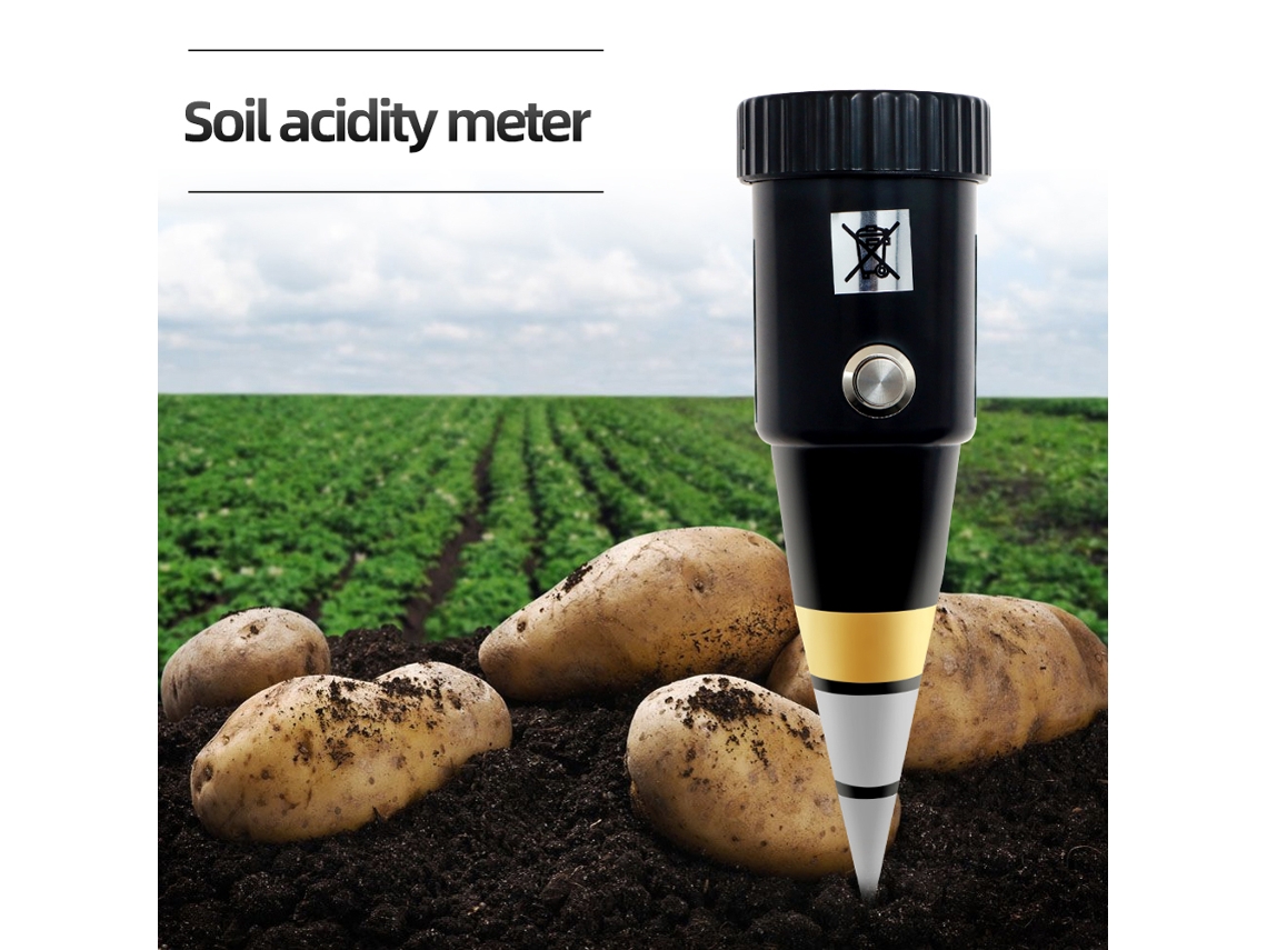 Medidor De Suelo Portátil 2 En 1, Medidor De Ph Y Humedad, Analizador, Herramienta Para Jardín, Vivero Y Plantación.