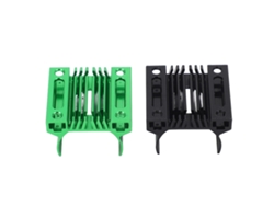 Dissipador De Calor Para Motor Elétrico 180 De Escova Alumínio Para Carro Rc Traxxas Trx4m 1/18 2pcs