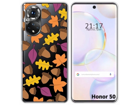 Carcasa Huawei Nova 9 / Honor 50 5G TUMUNDOSMARTPHONE Dibujos Transparente Multicolor