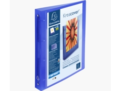 EXACOMPTA 51562E Carpeta de Cartón A4 Azul