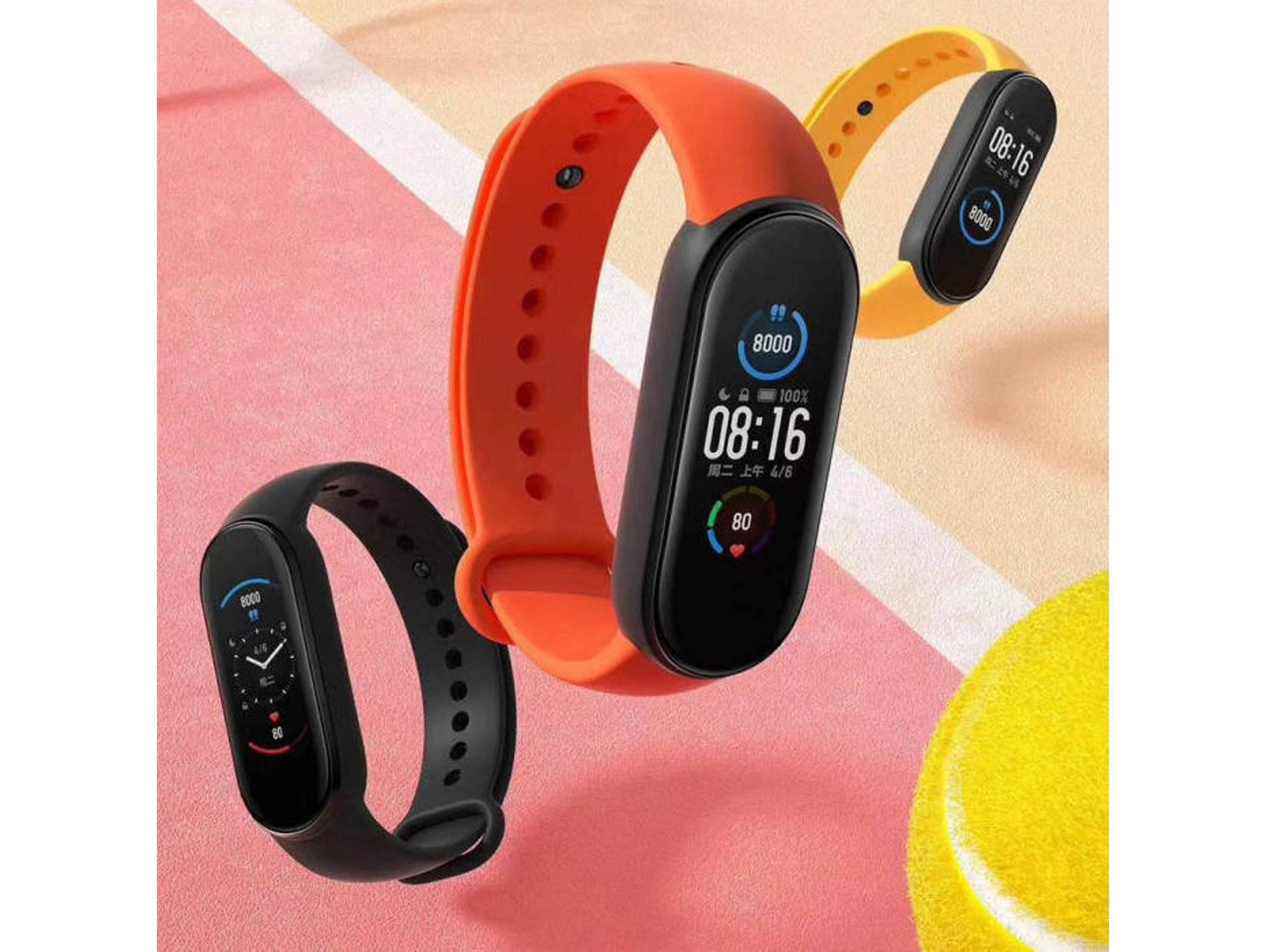 Pulsera de Actividad XIAOMI MI Band 5 (Bluetooth - Hasta 14 días