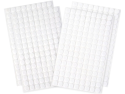 540 Clips Velcro 10mm Autoadhesivos Blanco, Para Diversas Superficies