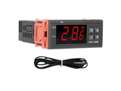 Controlador De Temperatura Digital Con Pantalla Para Acuario 24v Microcomputador