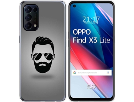 Carcasa Oppo Find X3 Lite TUMUNDOSMARTPHONE Barba