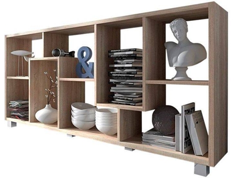 Estante SELECTIONHOME Sonoma (Melamina - 68,5 x 161 x 25 cm)