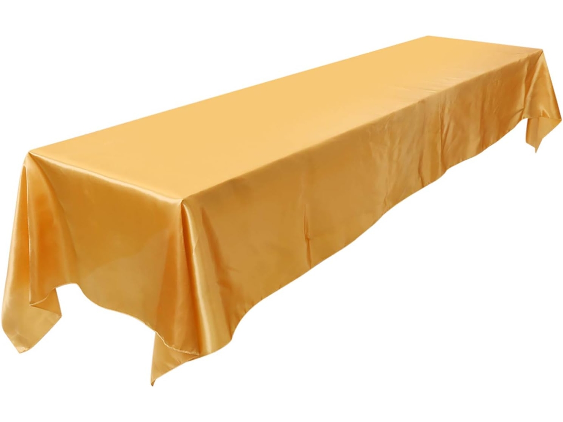 Mantel Antimanchas, 145 X 320 Cm, Liso, Apto Para Cualquier Mesa, Fácil De Lavar.