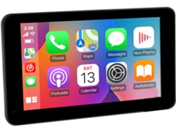 Pantalla para Coche KLACK Universal de 7 Inalámbrica con Carplay, Android Auto, MirrorLink, Bluetooth, USB, Tarjeta y Transmisor FM - Reproductor Multimedia Portátil