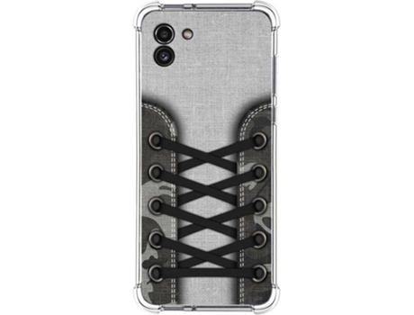 Carcasa para Samsung Galaxy A03 TUMUNDOSMARTPHONE Dibujos Antigolpes Zapatillas 16 Multicolor