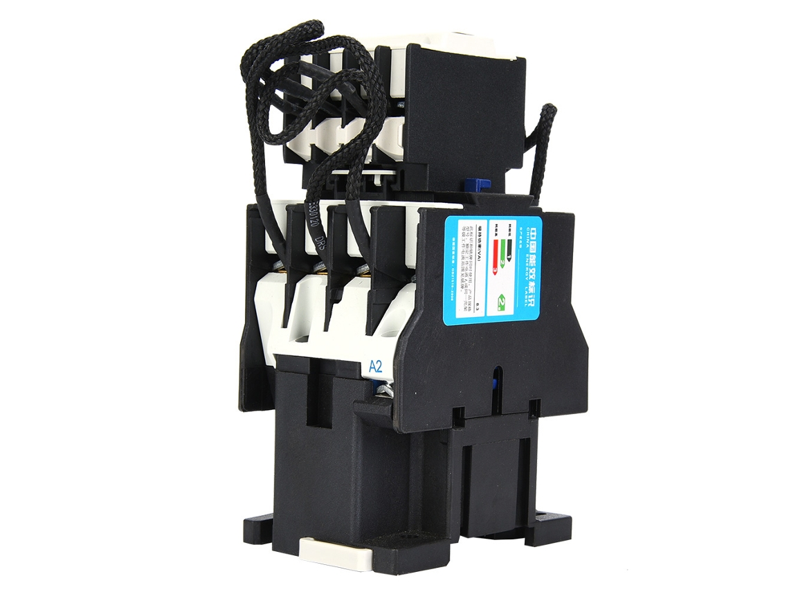 Contactor De Conmutación De Condensador Cj19-43/11 Ac380v 43a 1no 1nc Retardante De Llama