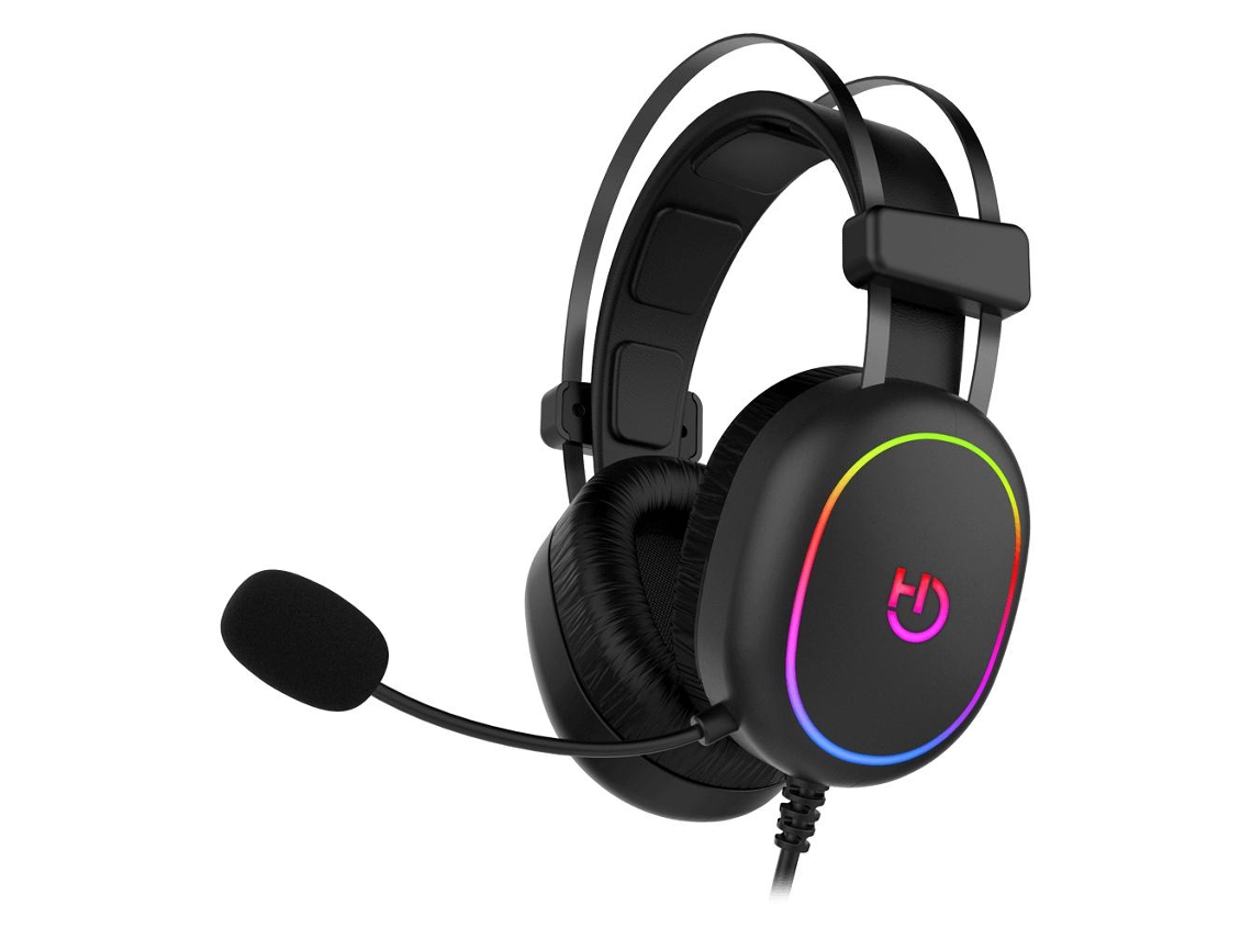 Hiditec Erys Argb Auricular Diadema Negro Conector 3.5 Mm