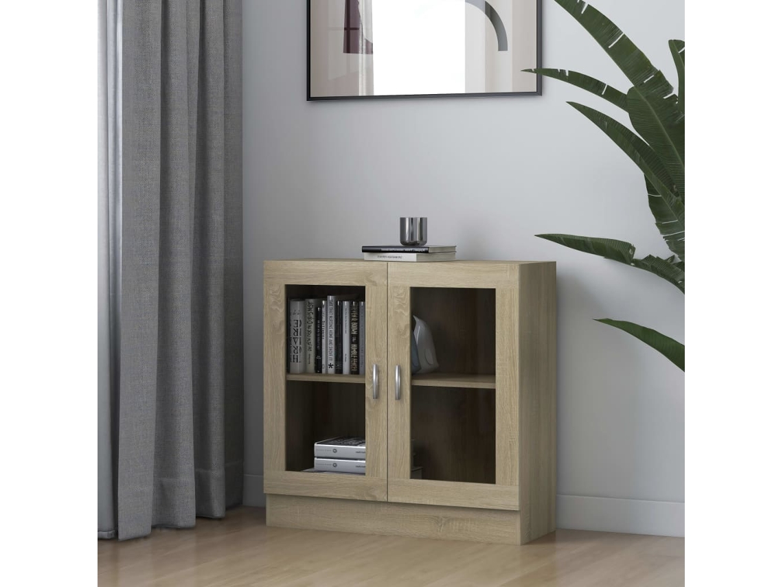 Estantes Armario 82,5X30,5X80Cm Contrachapado Roble Sonoma