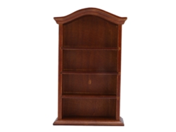 Estantería En Miniatura Para Casa De Muñecas, Escala 1:12, De Madera De Abedul, Con 4 Estantes.