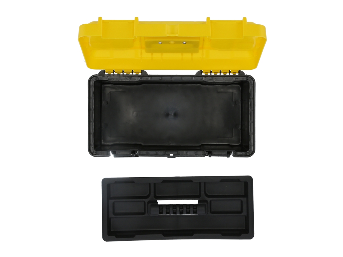 Caja De Herramientas Multifuncional De Plástico Abs Con Asa Ergonómica Antideslizante.