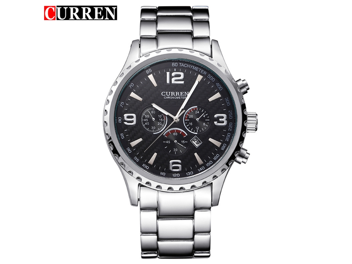 Reloj De Pulsera Clásico E Informal Para Hombre Con Brazalete De Acero Y Movimiento De Cuarzo.