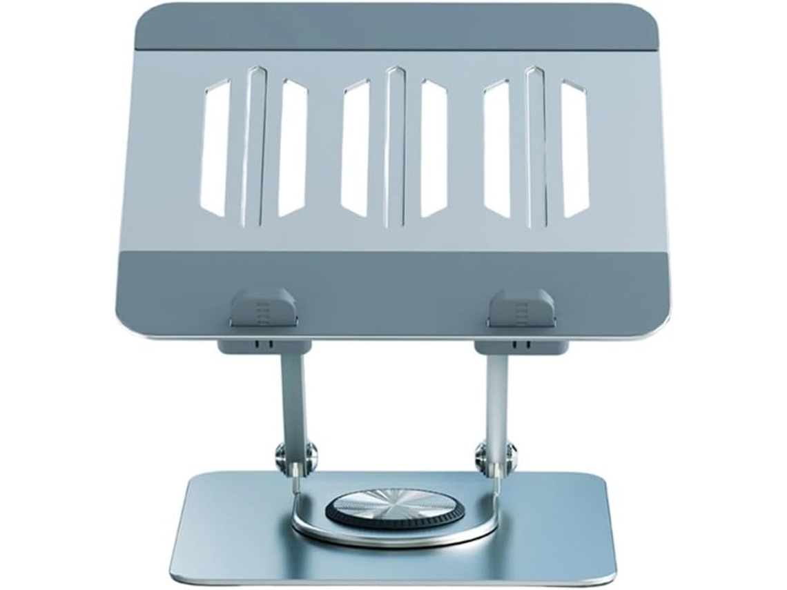 Soporte para portátil de 17,3'' con rotación de 360° en acero al carbono resistente. SFUSHOS