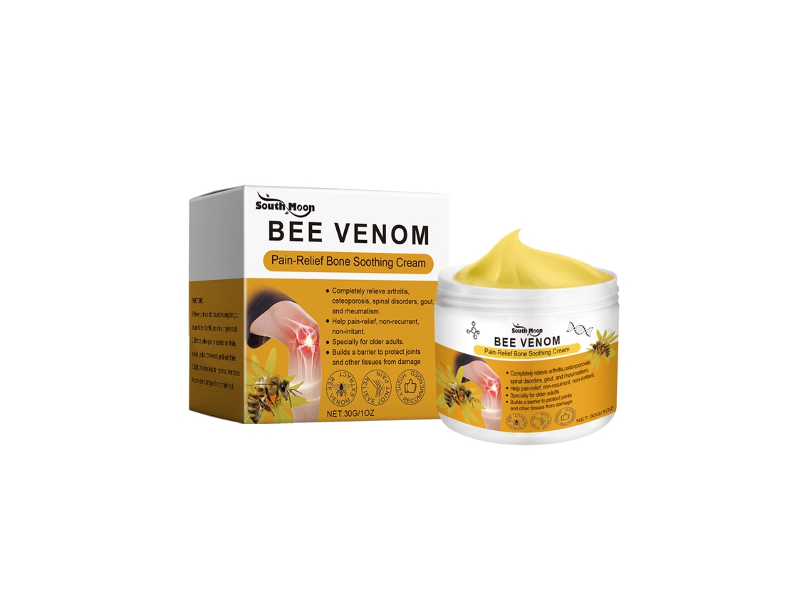 Crema para articulaciones con veneno de abeja
