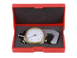 Medidor De Grosor Con Dial Redondo, Punta Plana Y Puntiaguda, Rango 0-10 Mm, Herramienta De Medición Precisa