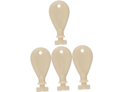 Juego De 4 Llaves Para Dispensador De Papel Higiénico Y Toallas De Mano,plástico Resistente