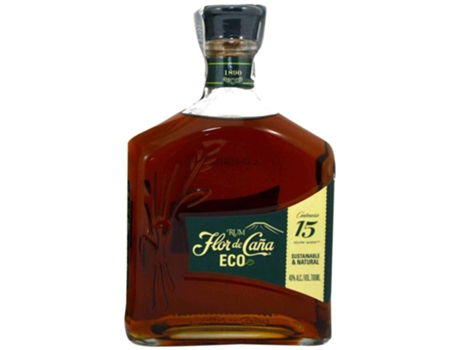 Rum FLOR DE CAÑA Flor De Caña 15 Eco (0.7 L - 1 unidad)