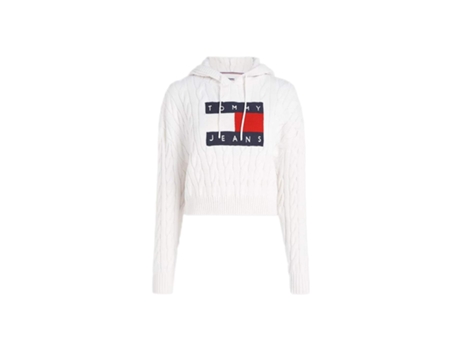 Camiseta de Mujer TOMMY JEANS Blanco (M)
