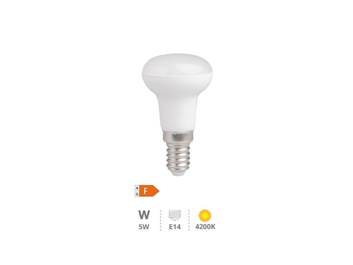 Lámpara reflectora LED R39 5w E14 4200k Gsc