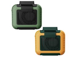 Ventilador De Cintura Portátil Sem Mãos Mini Durável Pendurado Para Viagem Com Bateria Recarregável 6000mah