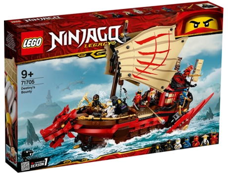 LEGO Ninjago: Barco Pirata del Destino (Edad Mínima: ‍9 - 1781 Piezas)