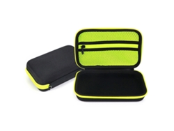 Estuche rígido verde compatible con Philips Norelco Oneblade Qp2520 Qp2530 Qp2620 Qp2630