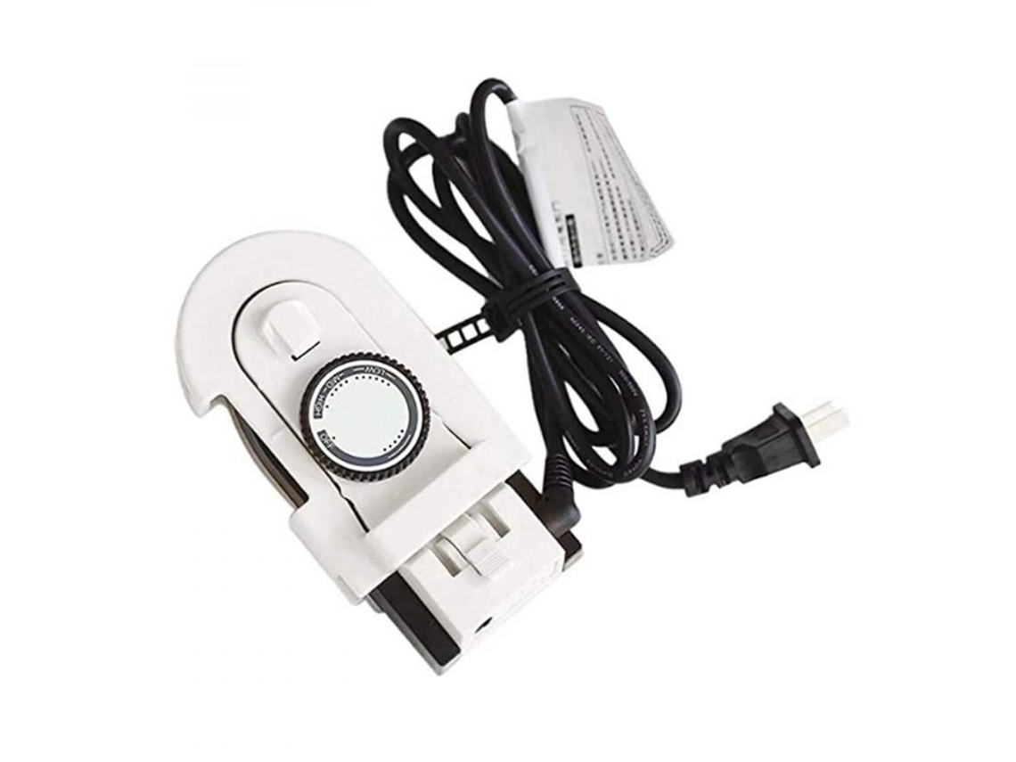 2026-Plancha eléctrica portátil mini plegable de doble voltaje compacta antipulpo con base de titanio (relleno EU) blanca